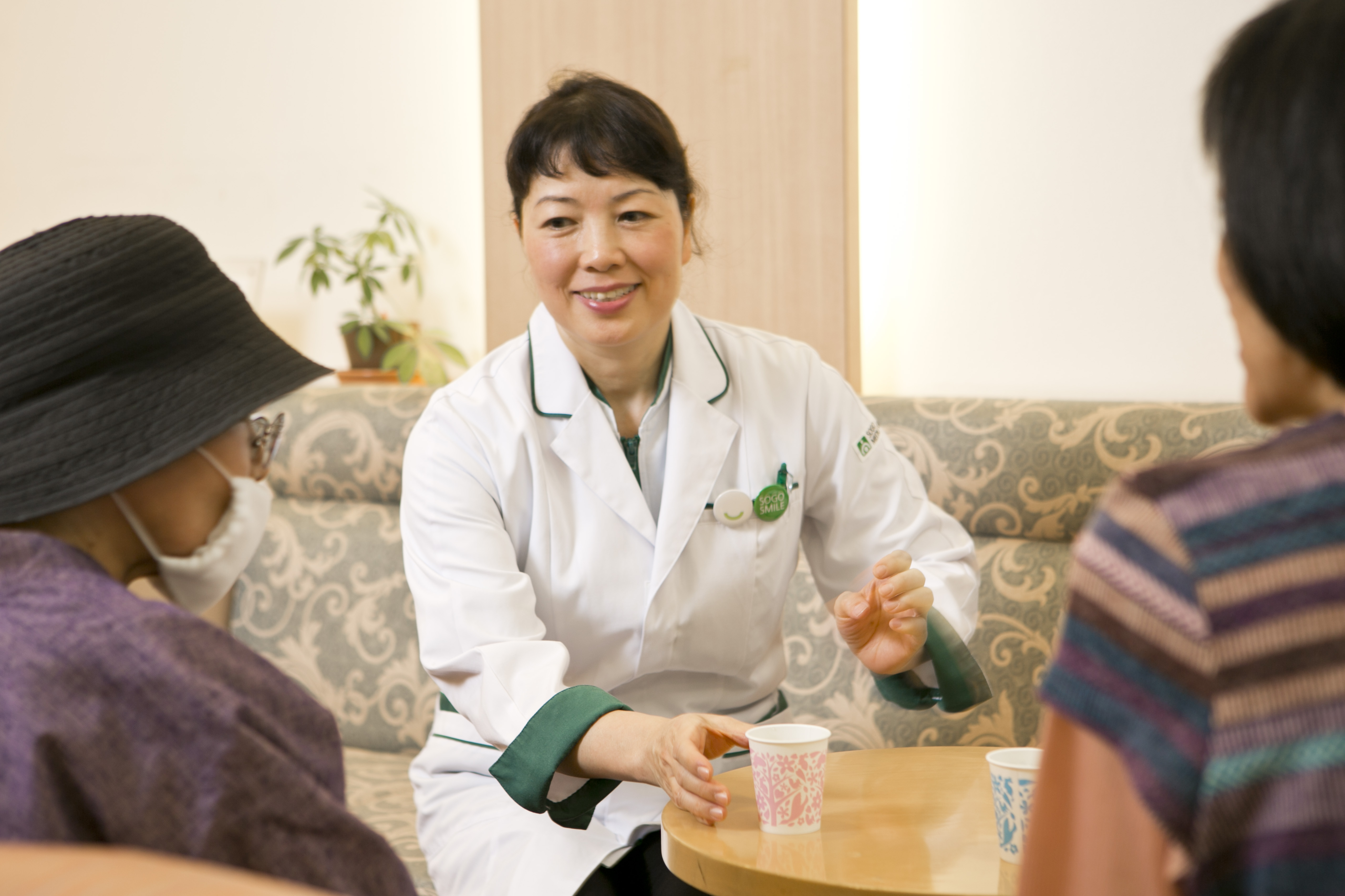 「がん対話カフェ」の様子